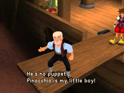 Kingdom Hearts, English cutscene: 118 - Unfinished Business - HD 720p