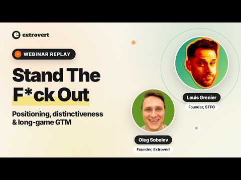 Stand Out in Crowded B2B Markets with Louis Grenier webinar artwork