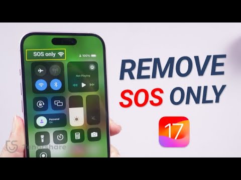 How to Turn Off SOS Only on iPhone 11/12/13/14/15 | Get Rid of SOS Only
