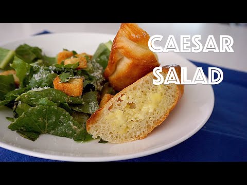 Easy and Light Caesar Salad. AeroGarden Harvest.