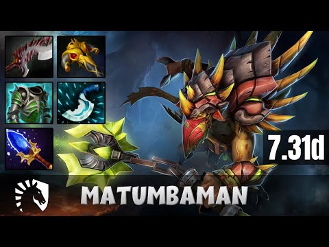LIQUID.MATUMBAMAN Bristleback TOP LANE Gameplay | LIQUID vs OG | Dota 2 Full Game
