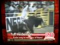 Tuff Hedeman Tribute 10th NFR round ride to Fallen World Champion Lane Frost