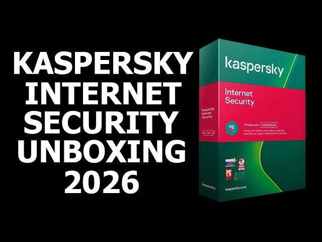 Vídeo relacionado con Kaspersky Standard Anti-Virus 2026 | 10 dispositivos | 1 año | Seguridad Avanzada | Protección Bancaria en línea | Optimización del rendimiento | PC/Mac/Móvil | Código por email