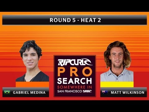 Round 5 - Heat 2: Medina vs. Wilkinson