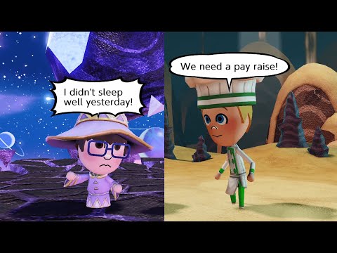Job and Personality Talk in Miitopia