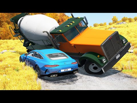 Out Of Control Car Crashes #20 - BeamNG Drive