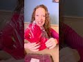 Unboxing And Try On Matching Red Bra And Panty Set MatchRed