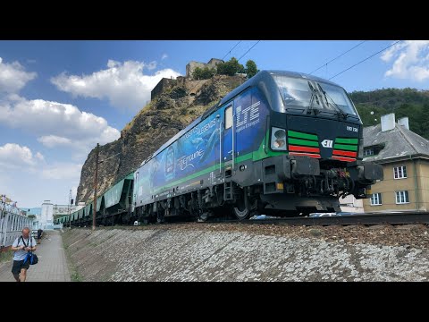 Trains in Ústí nad Labem and surroundings, 8.8.2020