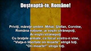 National Anthem of Romania (Deșteaptă-te, Române!) - Nightcore Style With Lyrics