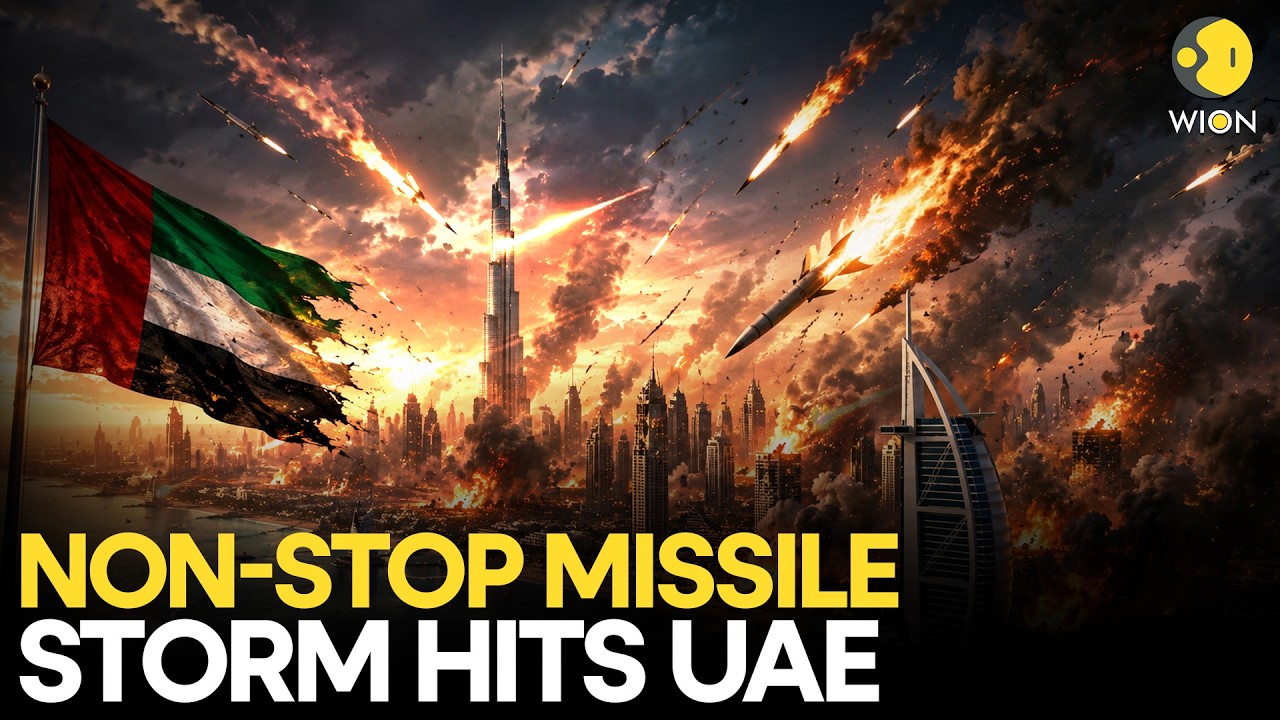 UAE Attack LIVE: NON-STOP Barrage Of Missiles Target UAE, Middle East Tensions Explode Again  | WION