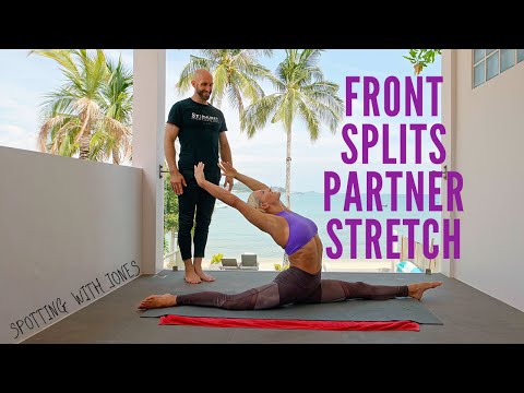 Contortion Series: Front Splits in 6 Steps - Spotting with Jones