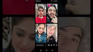 Momin Mughal and his friends live to Instagram 30t