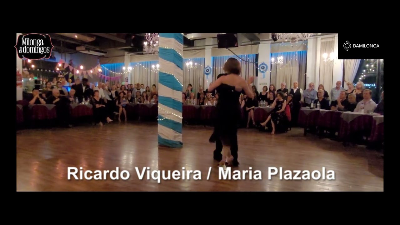 Ricardo Viqueira / Maria Plazaola - 8 de Octubre 2023 - Milonga de los Domingos 2/3