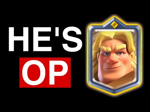 Golden Knight is the Best Champion in Clash Royale