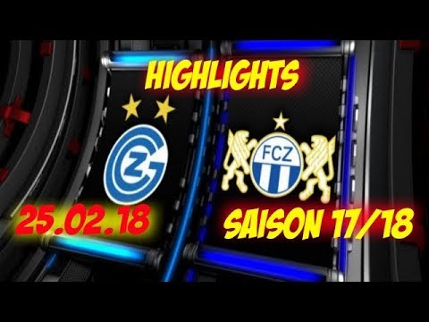 Fc Grasshopper Club Zürich vs Fc Zürich (25.02.18)