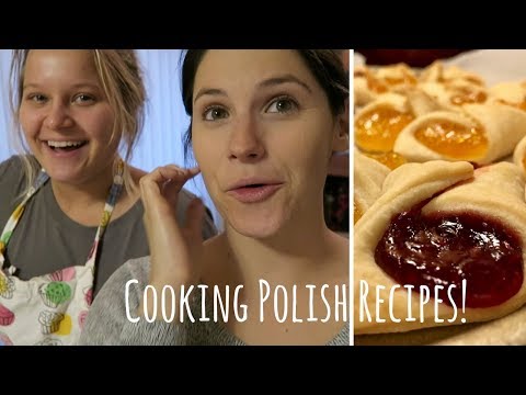 How To Make Pierogi and Kolaczki (Polish Cooking Recipes) | Vlog