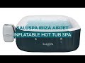 SaluSpa Ibiza AirJet Inflatable Spa Features video