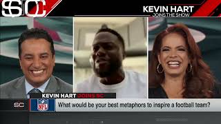 How Kevin Hart would motivate an NFL team 🤣 | SportsCenter