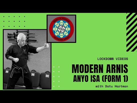 Modern Arnis Anyo Isa (Form1) | FMA: Kali, Arnis, Escrima