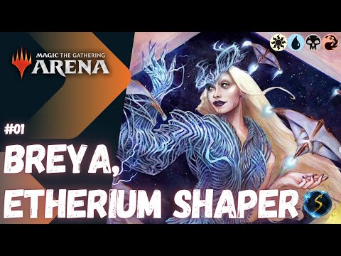 It's Showtime: Breya, Etherium Shaper ☀️💧💀🔥 #01 - MTG Arena - Historic Brawl