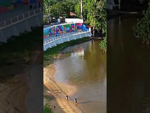 Imagens aérea da orla de Irituia Pará assista esse vídeo completo no oficial do YouTube