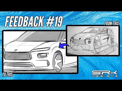 High Performance Hatchback - Car Sketch - Feedback 19 | #SRKDesigns