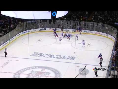 Winning goal by Moore in 6th game @ Canadiens