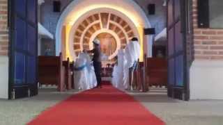 preview picture of video 'Church Decoration: Preparation for the wedding of JI and Janelle (Abalos-Dojillo Nuptial) 01.18.15'