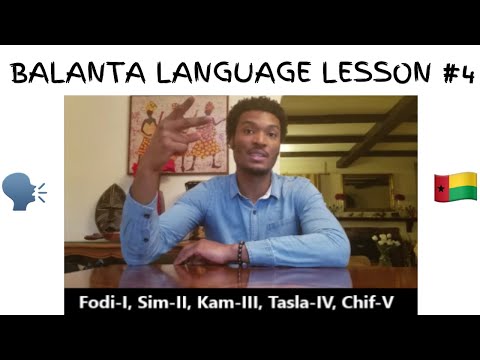 BALANTA LANGUAGE 🇬🇼 - Lesson #4 (Numbers 1-30)