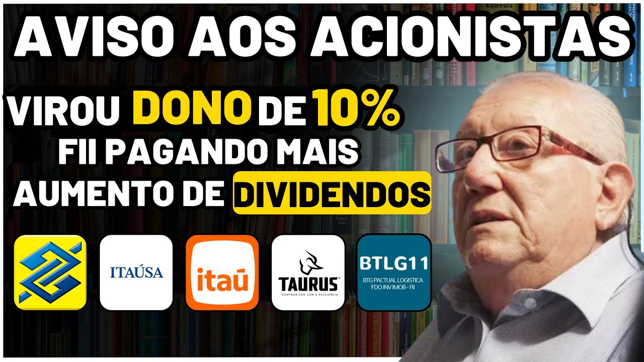 Alerta: Barsi Precisou Revelar! BBAS3: AÇÃO BILIONÁRIA! BTLG11: Dividendos com FIIs! ITUB3 ou ITSA4?