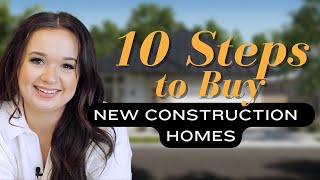 Buying A New Construction Home 2024 - The Complete Guide For First Time Home Buyers!