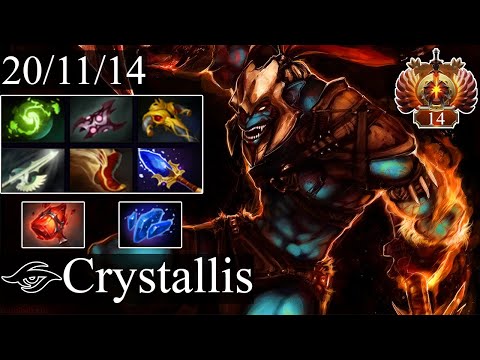Secret.Crystallis - Huskar | Carry Gameplay Dota 2 Patch 7.32d