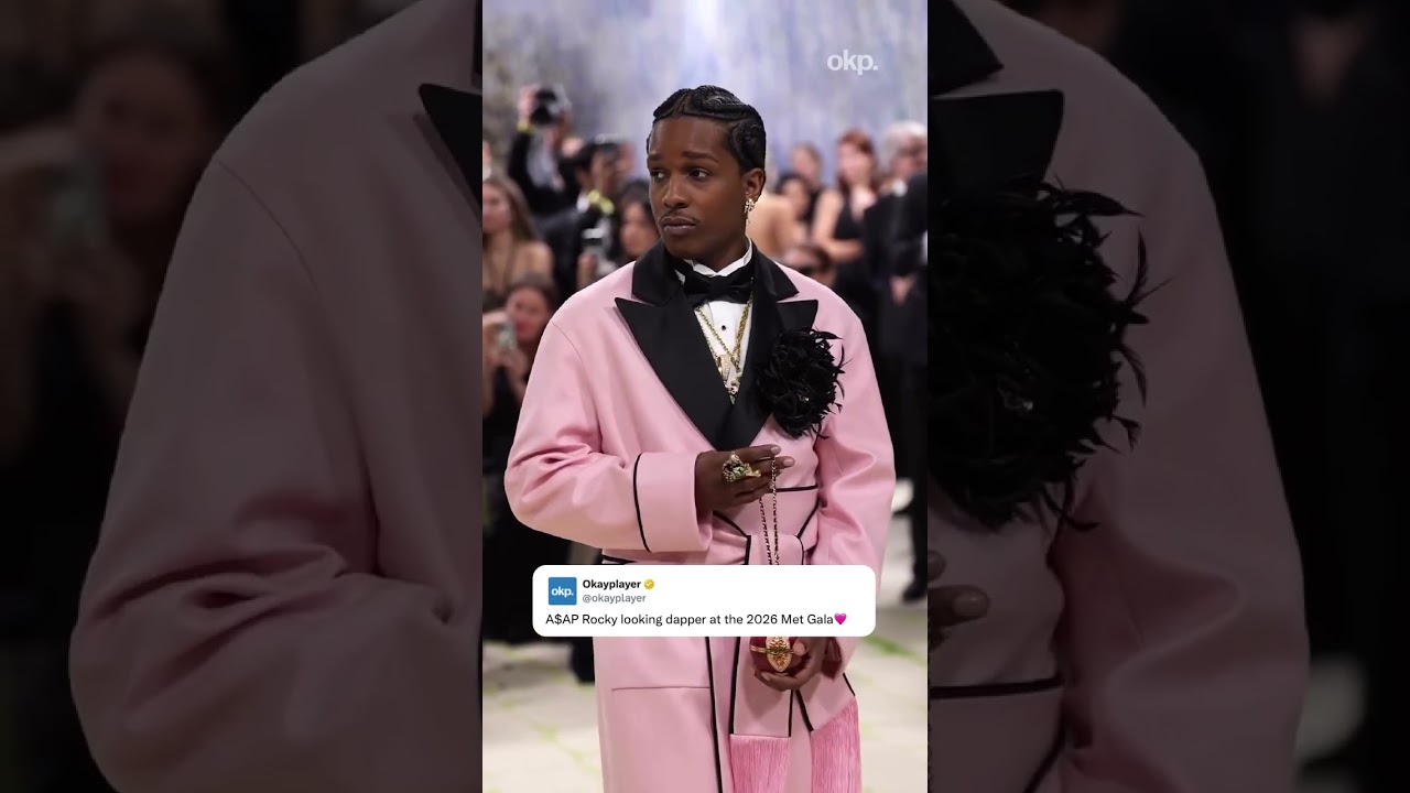#AsapRocky ALWAYS knows how to rock a red carpet 😍 #trending #MetGala