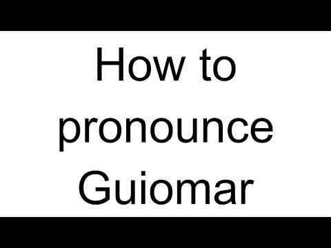 How to Pronounce Guiomar (Portuguese)