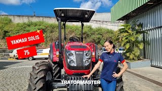 Conheça o bruto: Trator Yanmar Solis 75! 🚜🔥 @Tratormaster