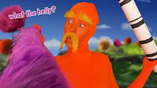 ASMR the Lorax removes your BRAIN ROT 🧡💰🧠 (you’re the onceler 🥀)