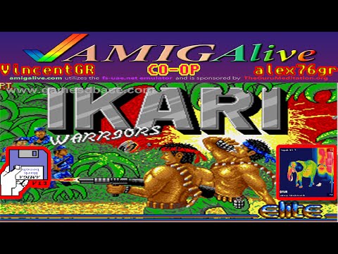 AmigaLive #6 - Ikari Warriors Co Op Gameplay