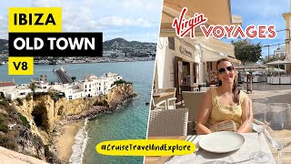 Virgin Voyages Cruise, Ibiza Old Town, Ibiza, Spain, Scarlet Lady, Irresistible Med & Rome, Vlog 8