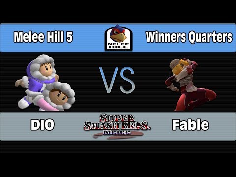Melee Hill 5: DIO (Icies) Vs. Fable (Sheik) - WQ