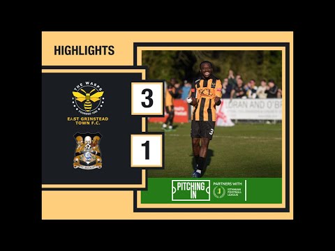 HIGHLIGHTS | East Grinstead Town FC (3-1) Three Bridges FC
