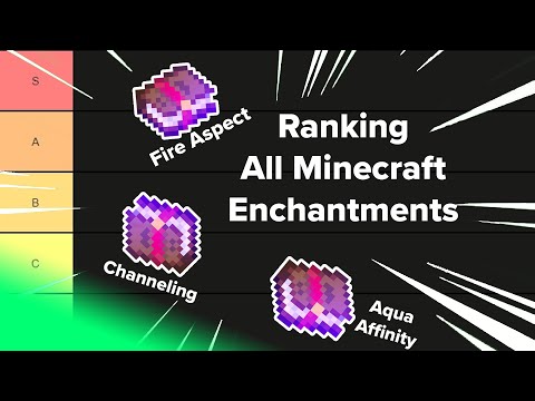 Shiny Magneton - RANKING all ENCHANTMENTS in MINECRAFT