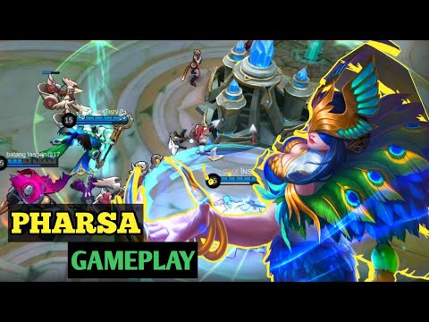 Pharsa best build gameplay ~ MOBILE LEGENDS BANG BANG DEXTEZY