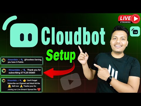 Cloudbot Setup for YouTube Live Streaming 🤖| How to Setup Streamlabs Cloudbot on YouTube Live Stream