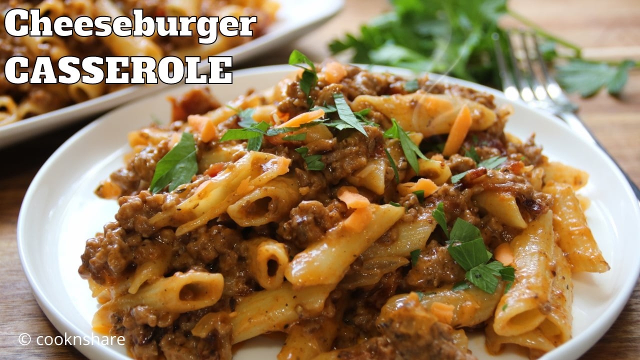 Down Home Cheeseburger Bacon Casserole: Comfort Food at It's Best!