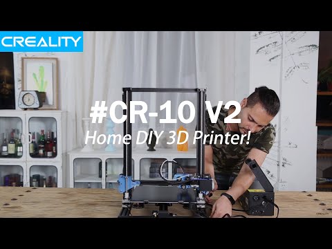 Creality CR-10 V2 Home DIY 3D Printer!