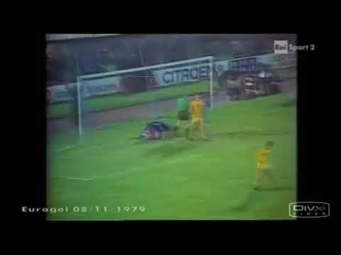 ECC 1979-80. Round of 16. RC Strasbourg - Dukla Praha. Highlights.