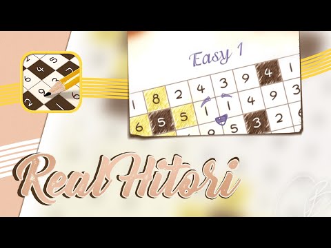 🧩 HITORI PUZZLE ⋆ Easy #1  : Real Hitori