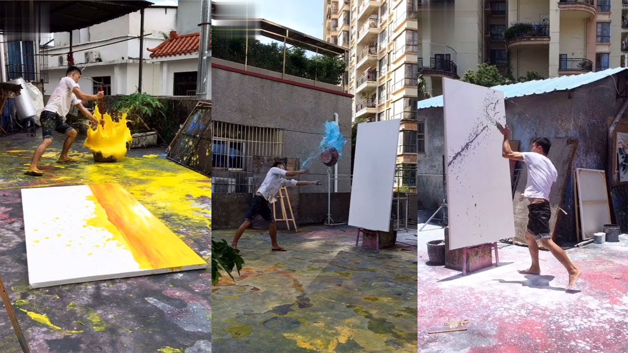 TikTok Art|Too shocking, crazy Chinese painter