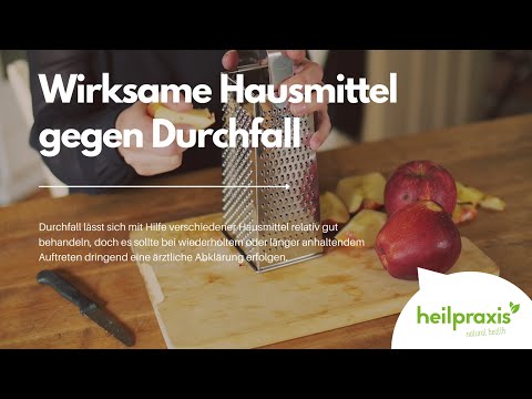 Wirksame Hausmittel gegen Durchfall