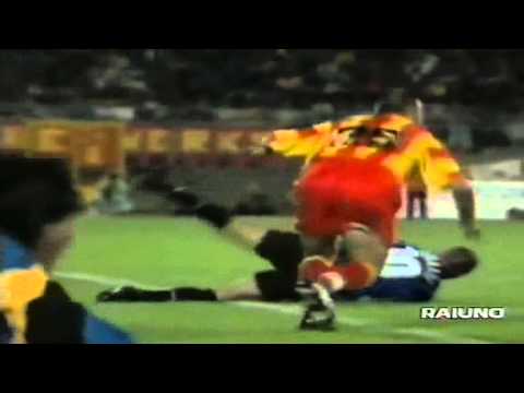 Serie A 1997-1998, day 04 Lecce - Inter 1-5 (2 Djorkaeff, 2 Ronaldo, F.Palmieri, Ganz)